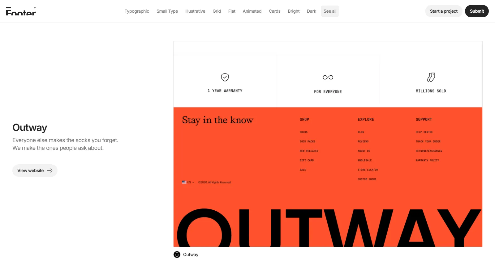 Footer Design